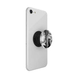 PopSockets PopGrip Avtagbart Grepp med Stativfunktion - Ghost Marble