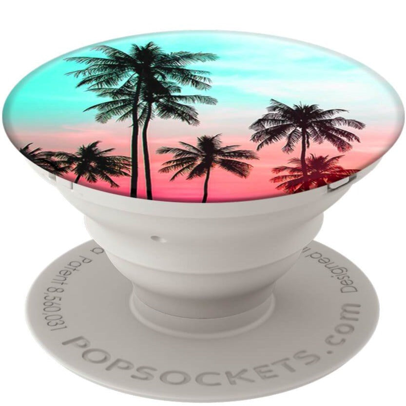 PopSockets PopGrip Avtagbart Grepp med Stativfunktion - Tropical Sunset