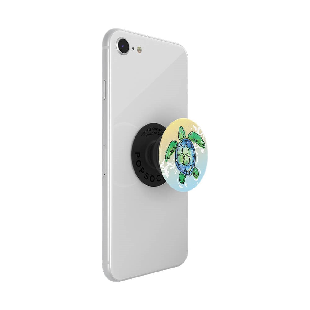 PopSockets PopGrip Avtagbart Grepp med Stativfunktion - Tortuga