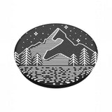 PopSockets PopGrip Avtagbart Grepp med Stativfunktion - Peak Relief