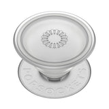 PopSockets PopGrip Avtagbart Grepp med Stativfunktion - Plant Faded Stone