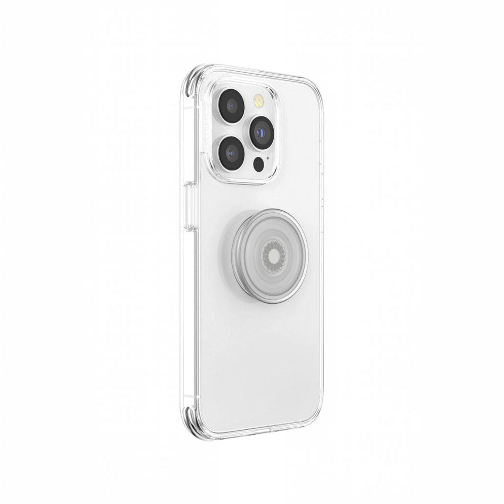 PopSockets PopGrip Avtagbart Grepp med Stativfunktion - Plant Faded Stone