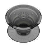 PopSockets PopGrip Avtagbart Grepp med Stativfunktion - Transluscent Black