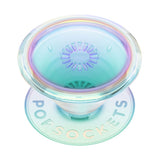 PopSockets PopGrip Avtagbart Grepp med Stativfunktion -  Clear Iridescent