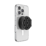 POPSOCKETS PopGrip Translucent Black MagSafe - Sugkoppar