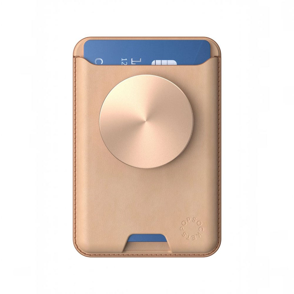 POPSOCKETS PopWallet Korthållare - MagSafe Kompatibel - Guld