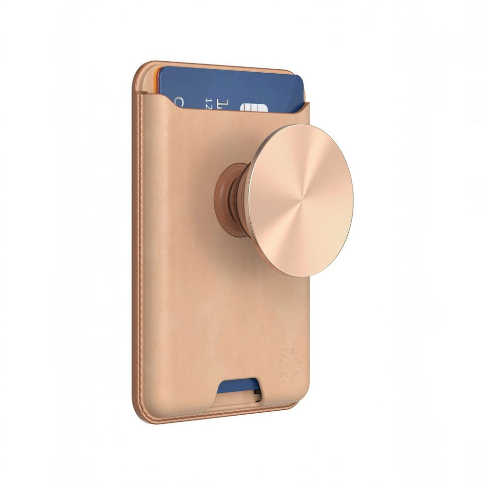 POPSOCKETS PopWallet Korthållare - MagSafe Kompatibel - Guld