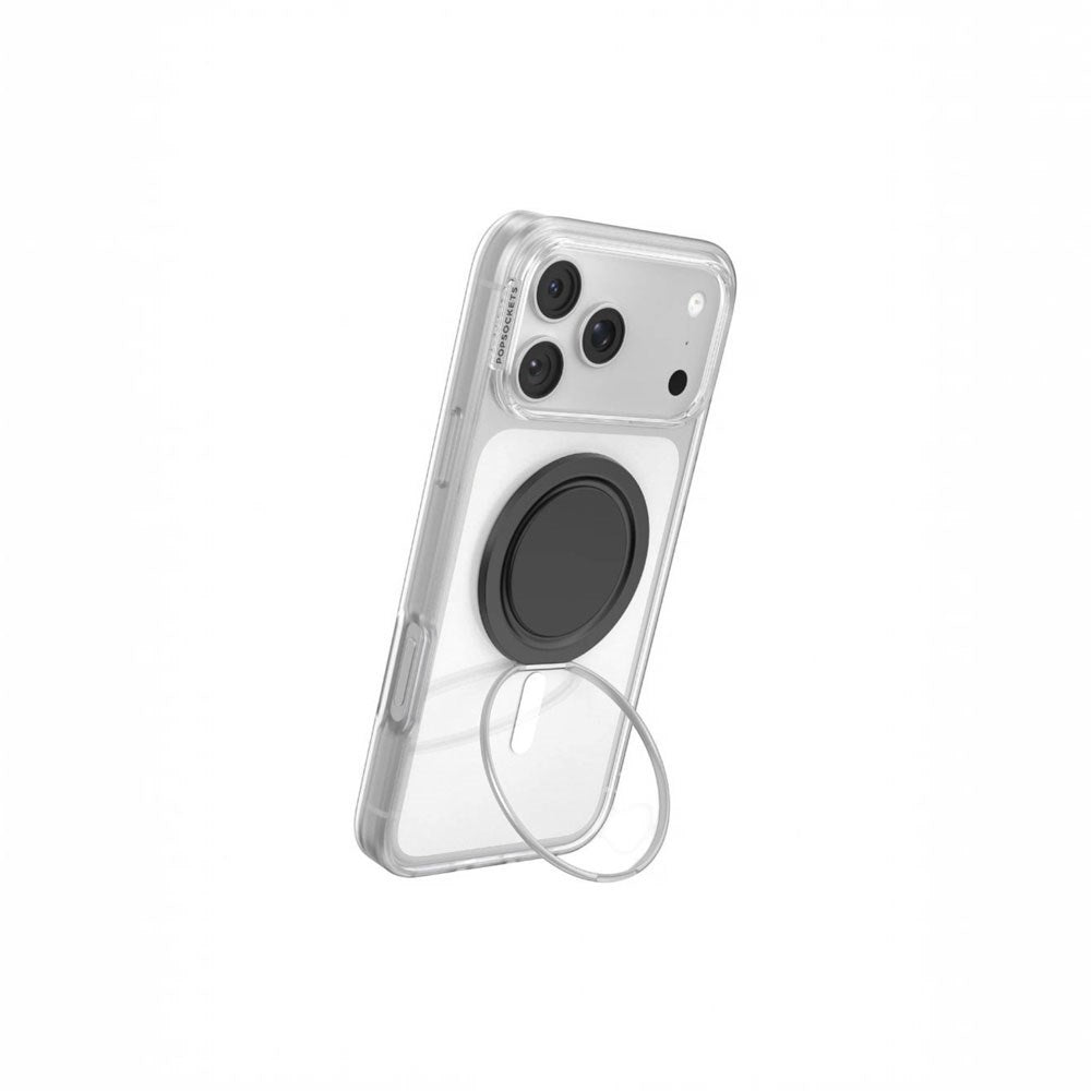 POPSOCKETS Low-Pro MagSafe med Stativfunktion - Svart