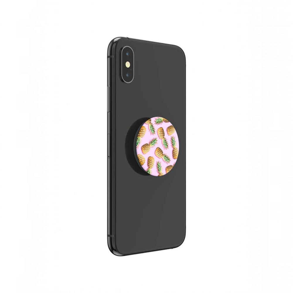 POPSOCKETS Basic Grip med Stativfunktion - Pineapple Palooza