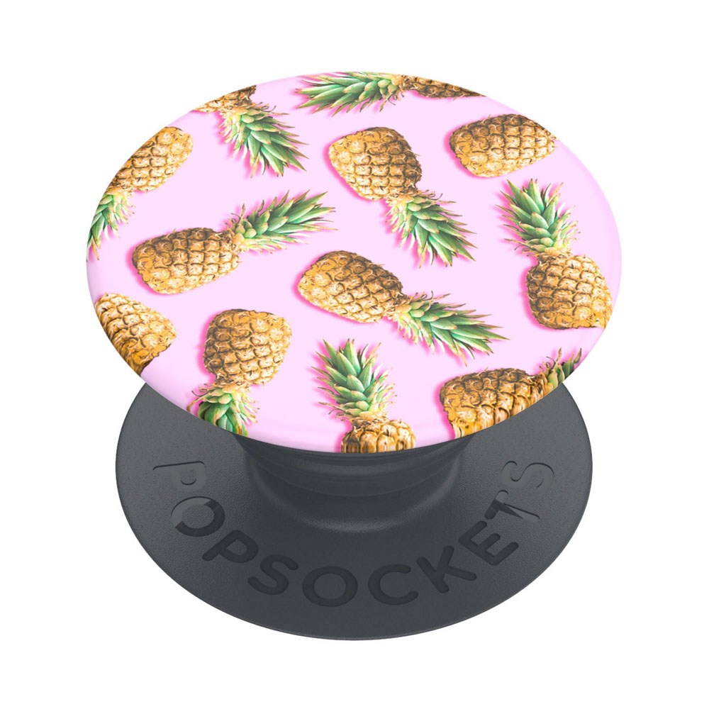 POPSOCKETS Basic Grip med Stativfunktion - Pineapple Palooza