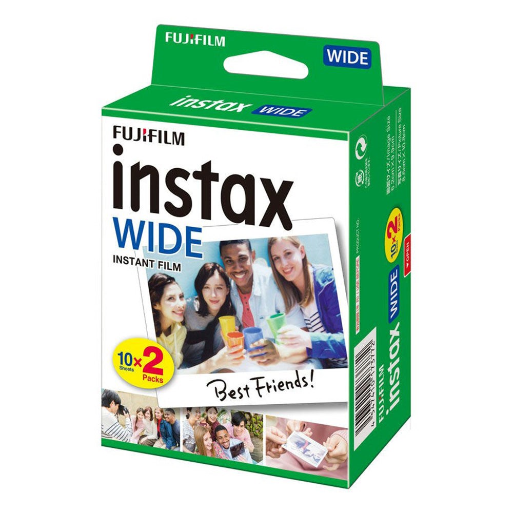 Fujifilm Instax Wide Fotopapper - 20 Pack