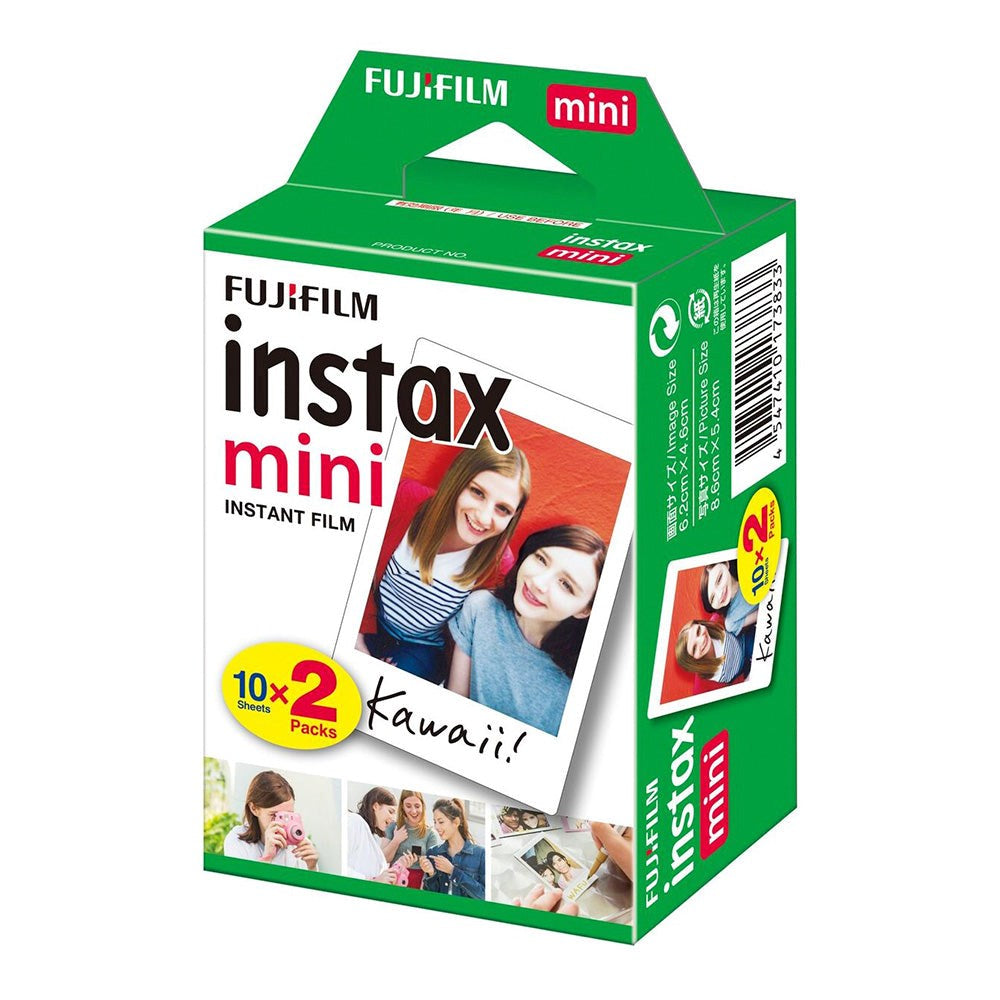 Fujifilm Instax Mini Fotopapper - 20 Pack