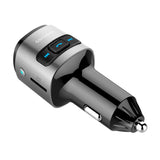 4Smarts Media & Assist 2 - Car Charger m. USB-C (PD) / USB-A & Bluetooth FM-sändare-Silver