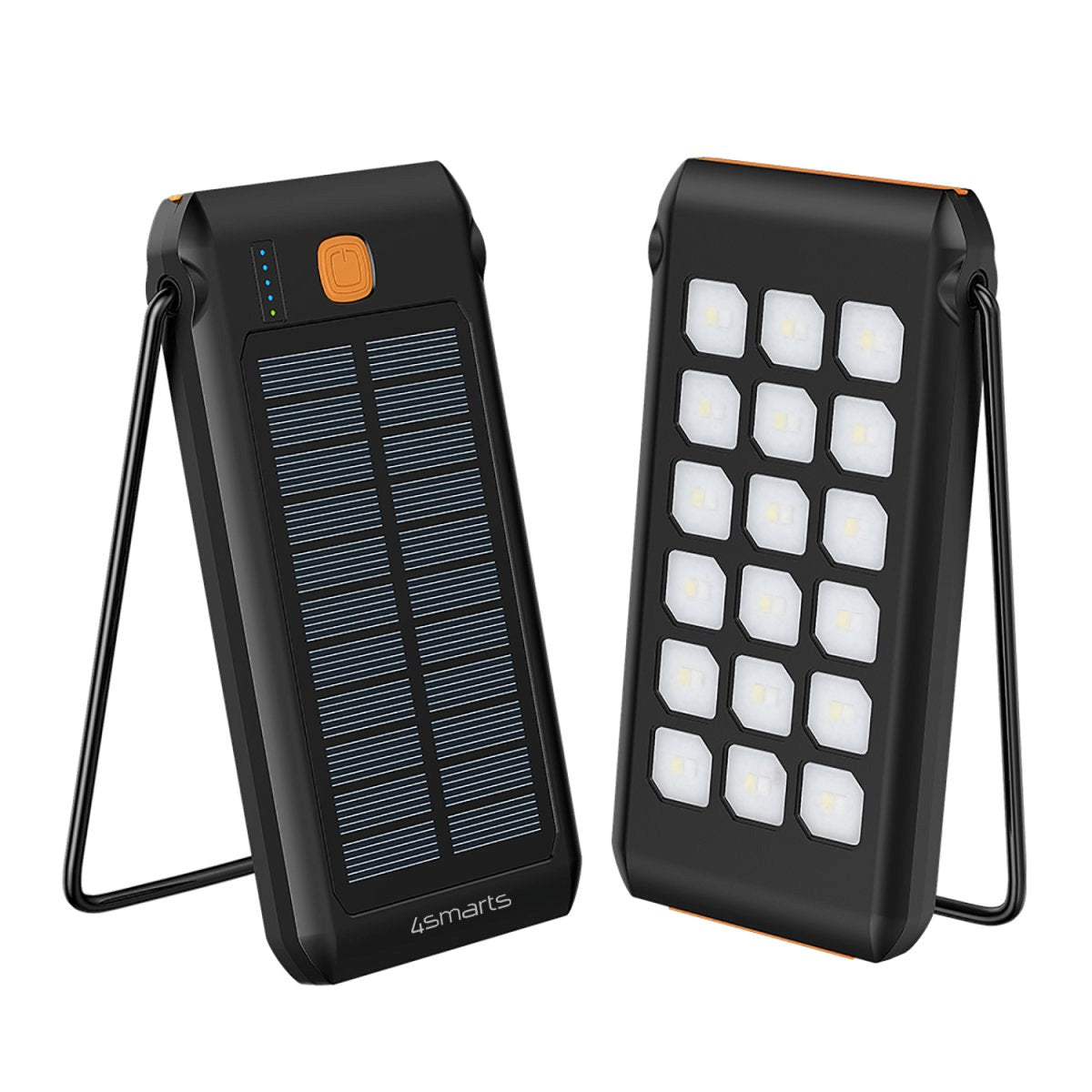4Smarts Titanpack Flex 18W PowerBank 10.000mAh med solcell - USB -C & USB -A