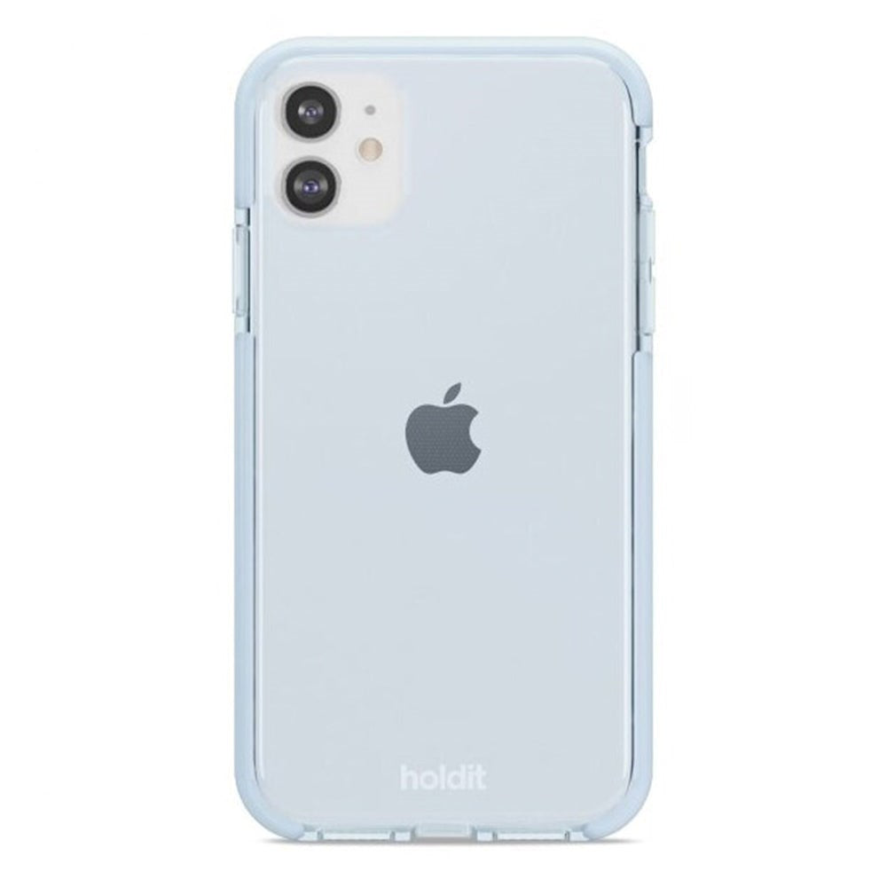 Holdit iPhone 11 / XR Seethru Skal - Mineral Blue