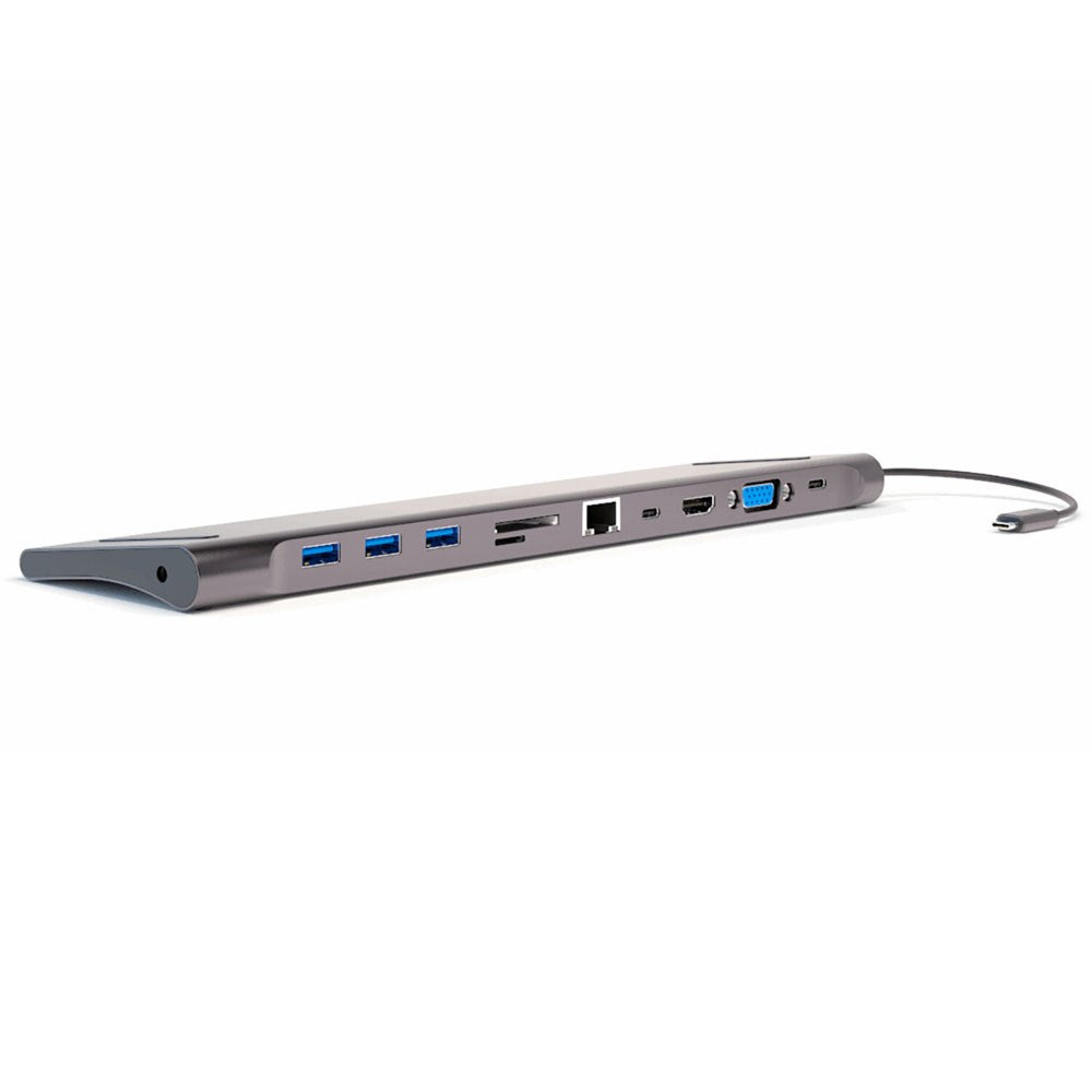 4smarts 11-i-1 USB-C Hub & Universal Tablet / Laptop Stativ - Grå