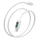 4Smarts DigitCord USB-C till USB-C-kabel (PD) 100W-1,5m. - Vit