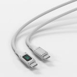 4Smarts DigitCord USB-C till USB-C-kabel (PD) 100W-1,5m. - Vit