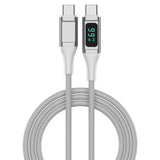 4Smarts DigitCord USB-C till USB-C-kabel (PD) 100W-1,5m. - Vit