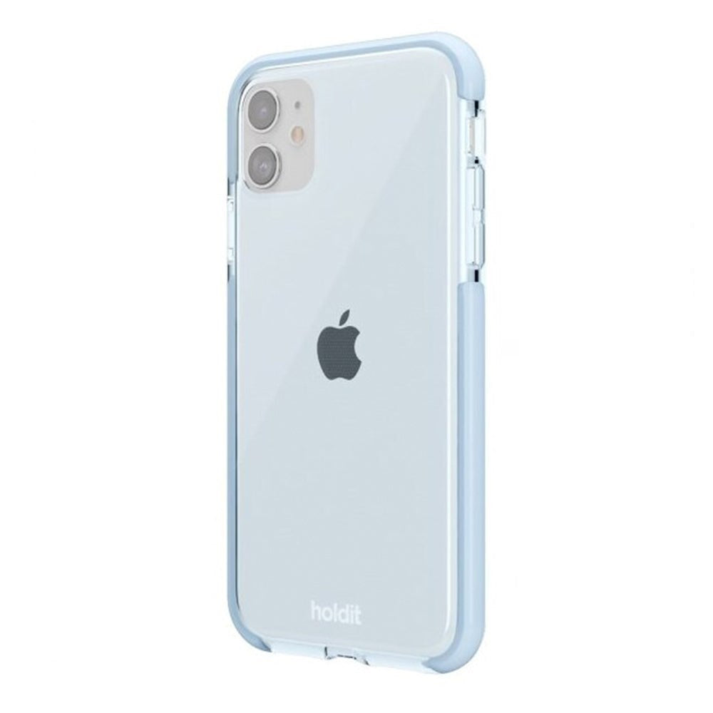 Holdit iPhone 11 / XR Seethru Skal - Mineral Blue