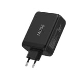 Tech-Protect 200W Väggladdare m. 3x USB-C & 1x USB-A - Svart
