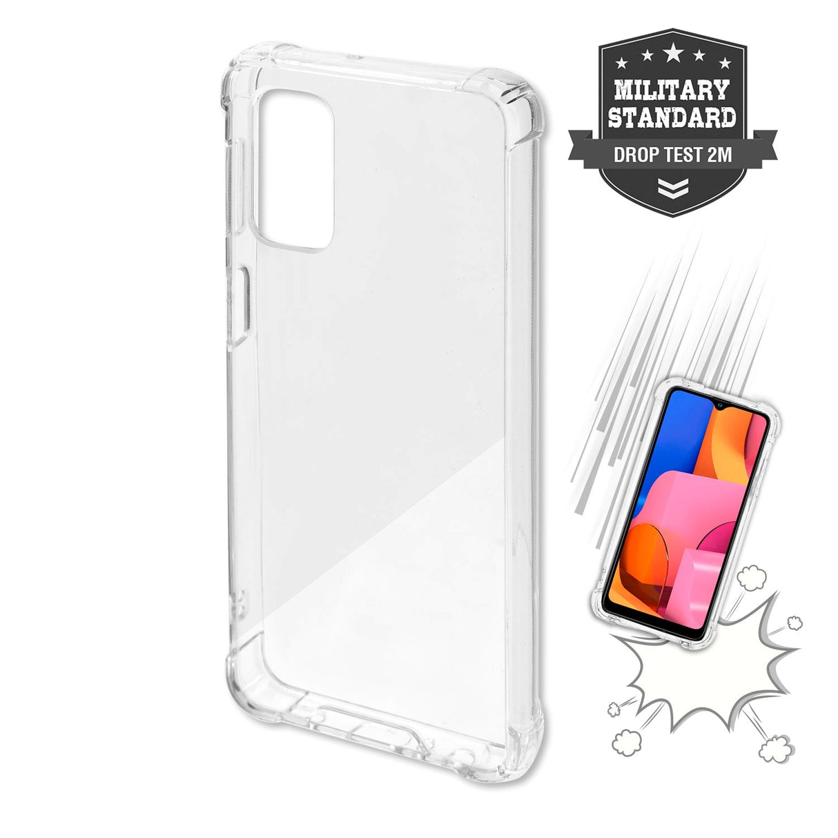 Samsung Galaxy A02S 4Smarts Ibiza Case - Transparent