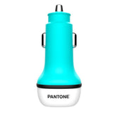 Pantone Billaddare PD 20W med USB-C & USB-A - Turkos