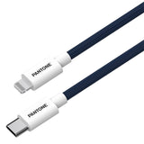 Pantone MFI USB-C till Lightning Kabel 15W - 1,5m - Navy