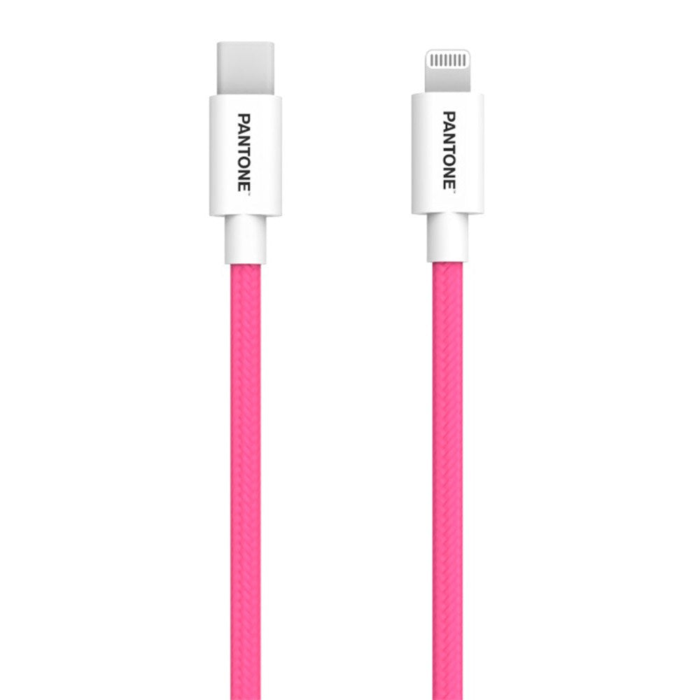 Pantone MFI USB-C till Lightning Kabel 15W - 1,5m - Pink