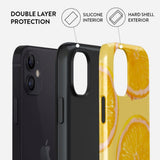 iPhone 12 / 12 Pro Burga Tough Fashion Skal - MagSafe Kompatibel - Bitter