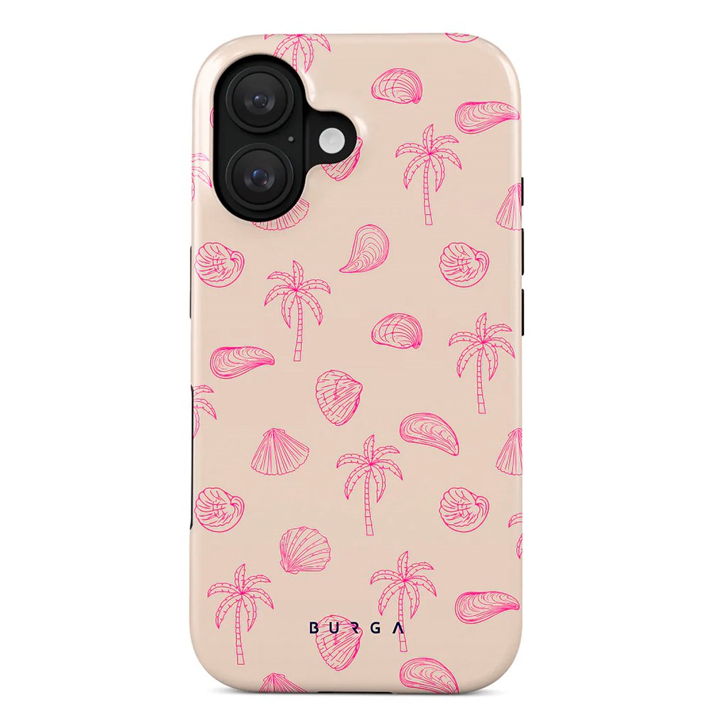 iPhone 16 Burga Tough Fashion Skal - Beach Please