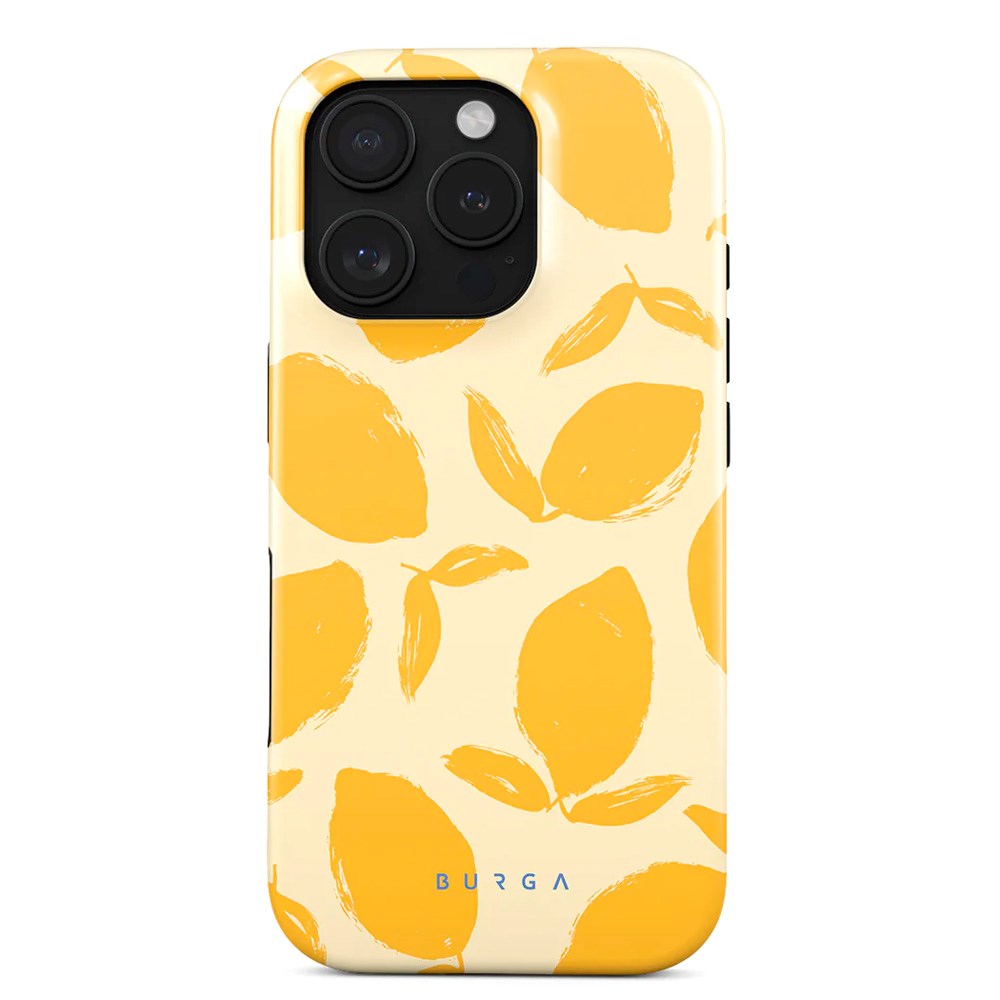 iPhone 16 Pro Burga Tough Fashion Skal - Lemon Tart