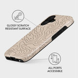 iPhone 16 Burga Tough Fashion Skal - Wild Terrain