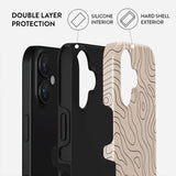 iPhone 16 Plus Burga Tough Fashion Skal - Wild Terrain