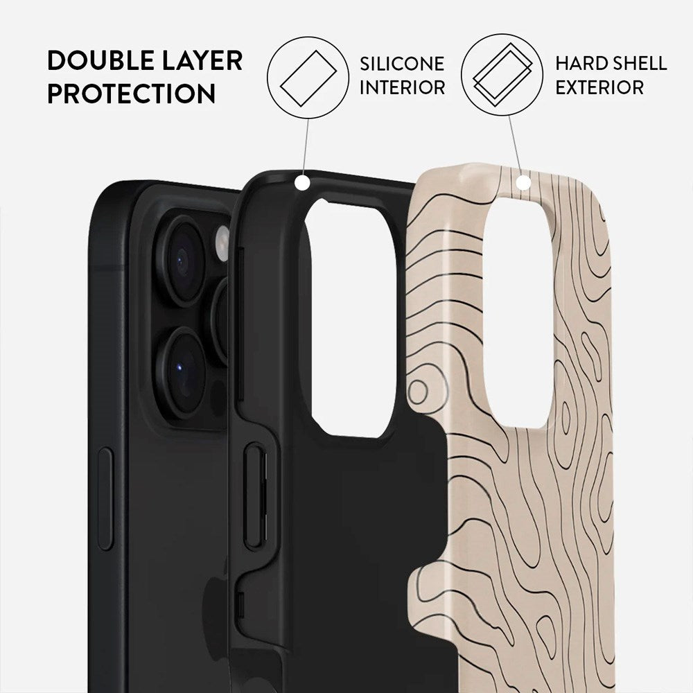 iPhone 16 Pro Burga Tough Fashion Skal - MagSafe Kompatibel - Wild Terrain