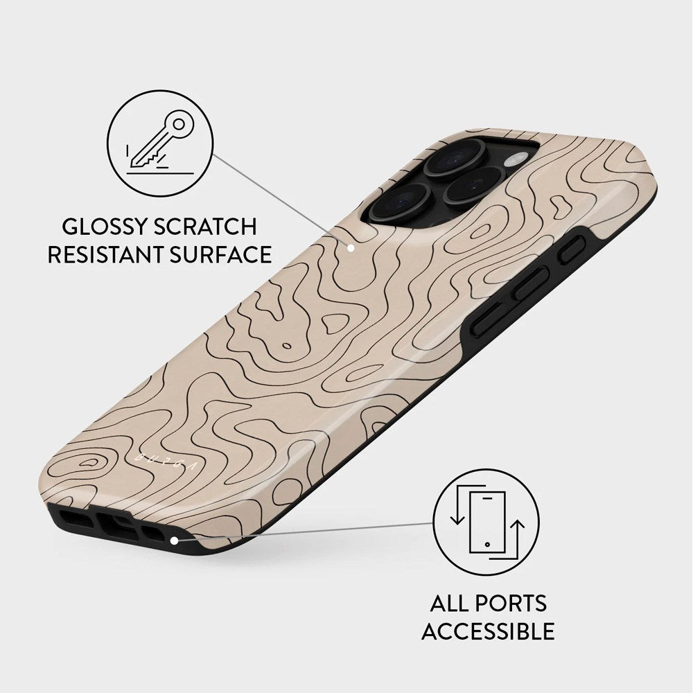 iPhone 16 Pro Burga Tough Fashion Skal - MagSafe Kompatibel - Wild Terrain
