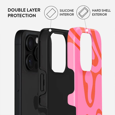 iPhone 16 Pro Burga Tough Fashion Skal - Ride the Wave