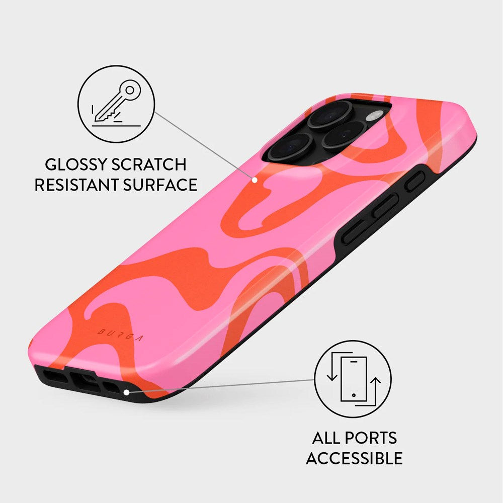 iPhone 16 Pro Burga Tough Fashion Skal - Ride the Wave