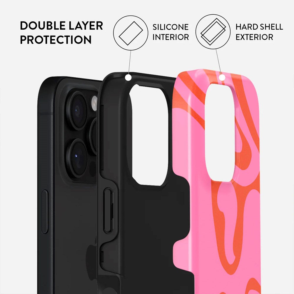 iPhone 16 Pro Max Burga Tough Fashion Skal - Ride The Wave