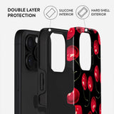 iPhone 16 Pro Burga Tough Fashion Skal - Cherrybomb