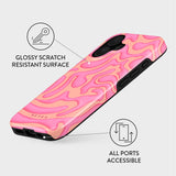 iPhone 16 Burga Tough Fashion Skal - Popsicle