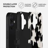 iPhone 16 Burga Tough Fashion Skal - MagSafe Kompatibel - Achromatic