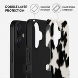 iPhone 16 Plus Burga Tough Fashion Skal -  Achromatic