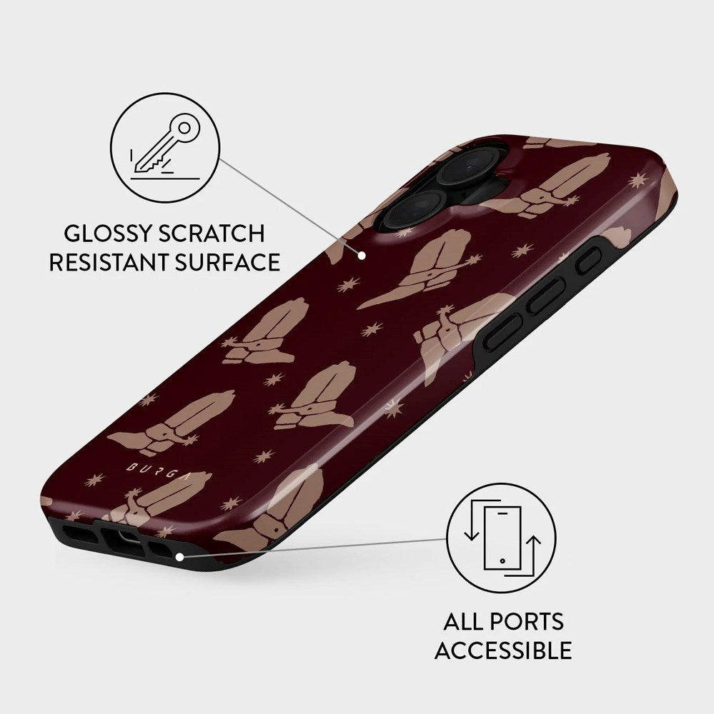 iPhone 16 Burga Tough Fashion Skal - Howdy