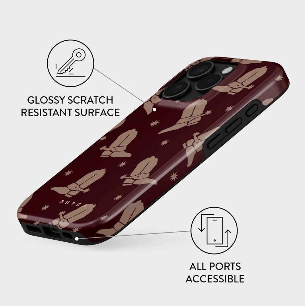 iPhone 16 Pro Burga Tough Fashion Skal - Howdy