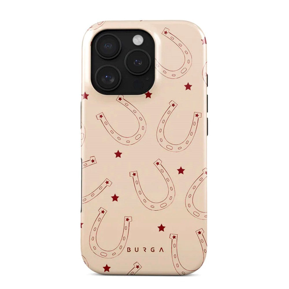 iPhone 16 Pro Burga Tough Fashion Skal - Lucky Charm