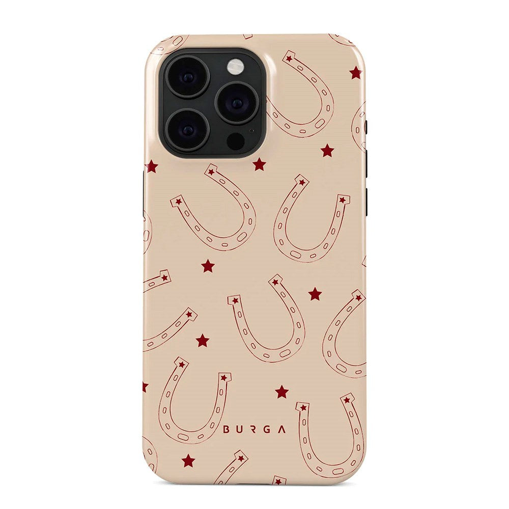 iPhone 15 Pro Burga Tough Fashion Skal - Lucky Charm