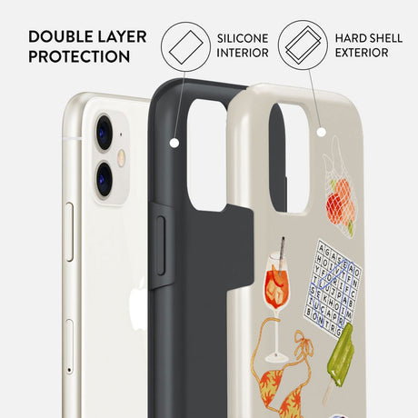 iPhone 11 Burga Tough Fashion Skal - Seaside Muse