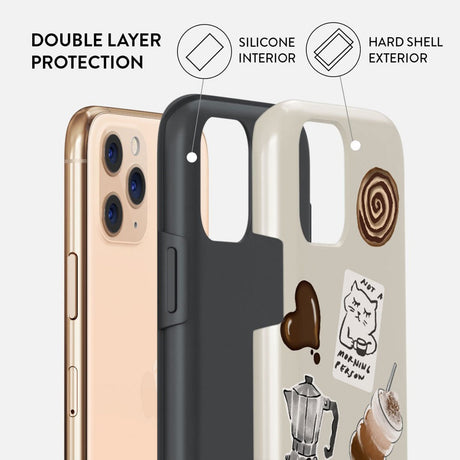 iPhone 11 Pro Burga Tough Fashion Skal - Oat Milk Please