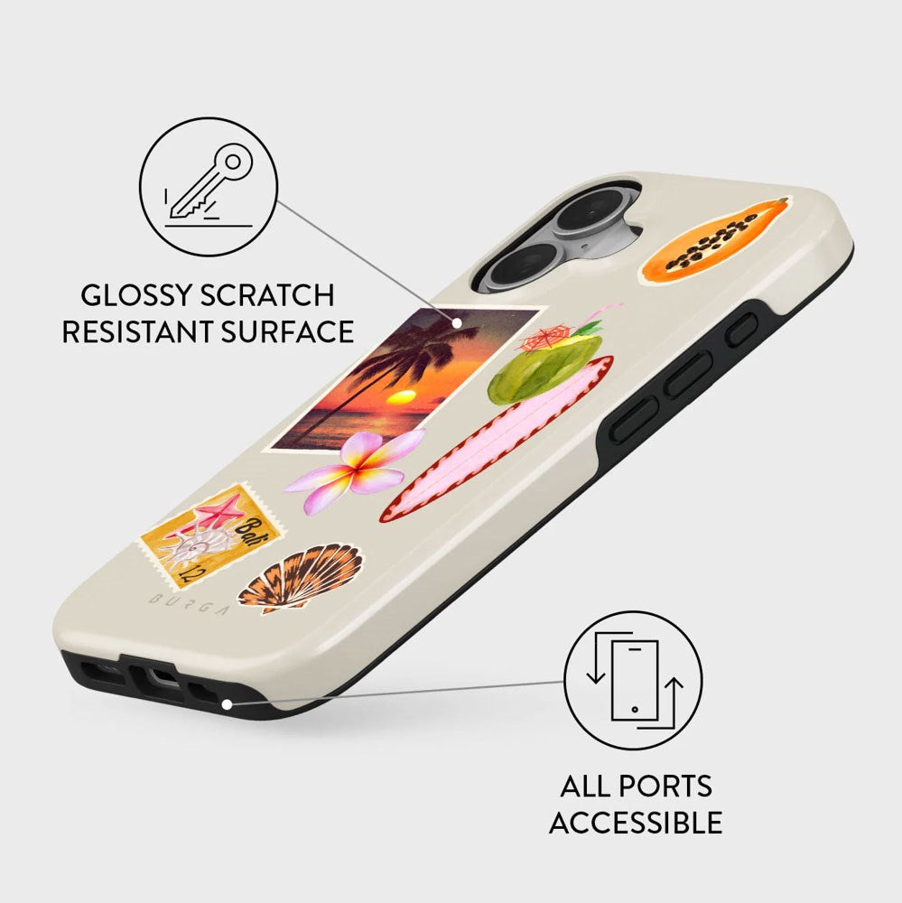 iPhone 16 Burga Tough Fashion Skal - Sun Chaser